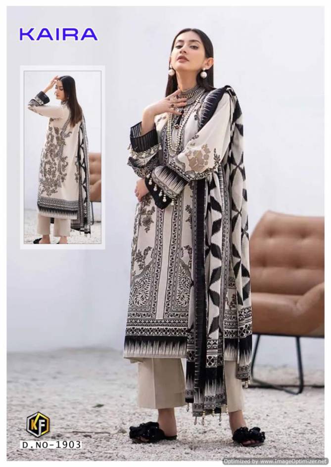 Kaira Vol 19 By Keval Printed Lawn Cotton Pakistani Dress Material Wholesale Price In Surat
